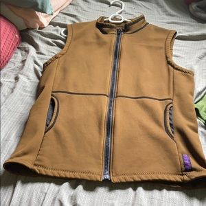 Brown Melanzana vest
